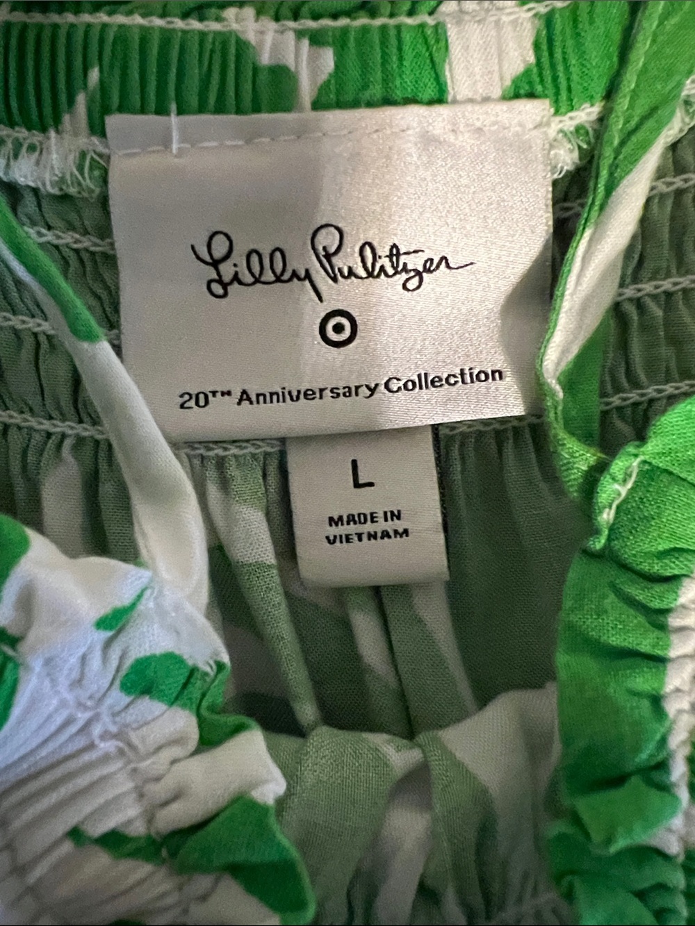 🛍️ BOGO FREE Lilly for Target Boom Boom print jumpsuit size L - Picture 4 of 4